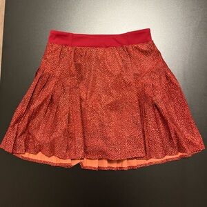 Spanx Printed Pleated Skort